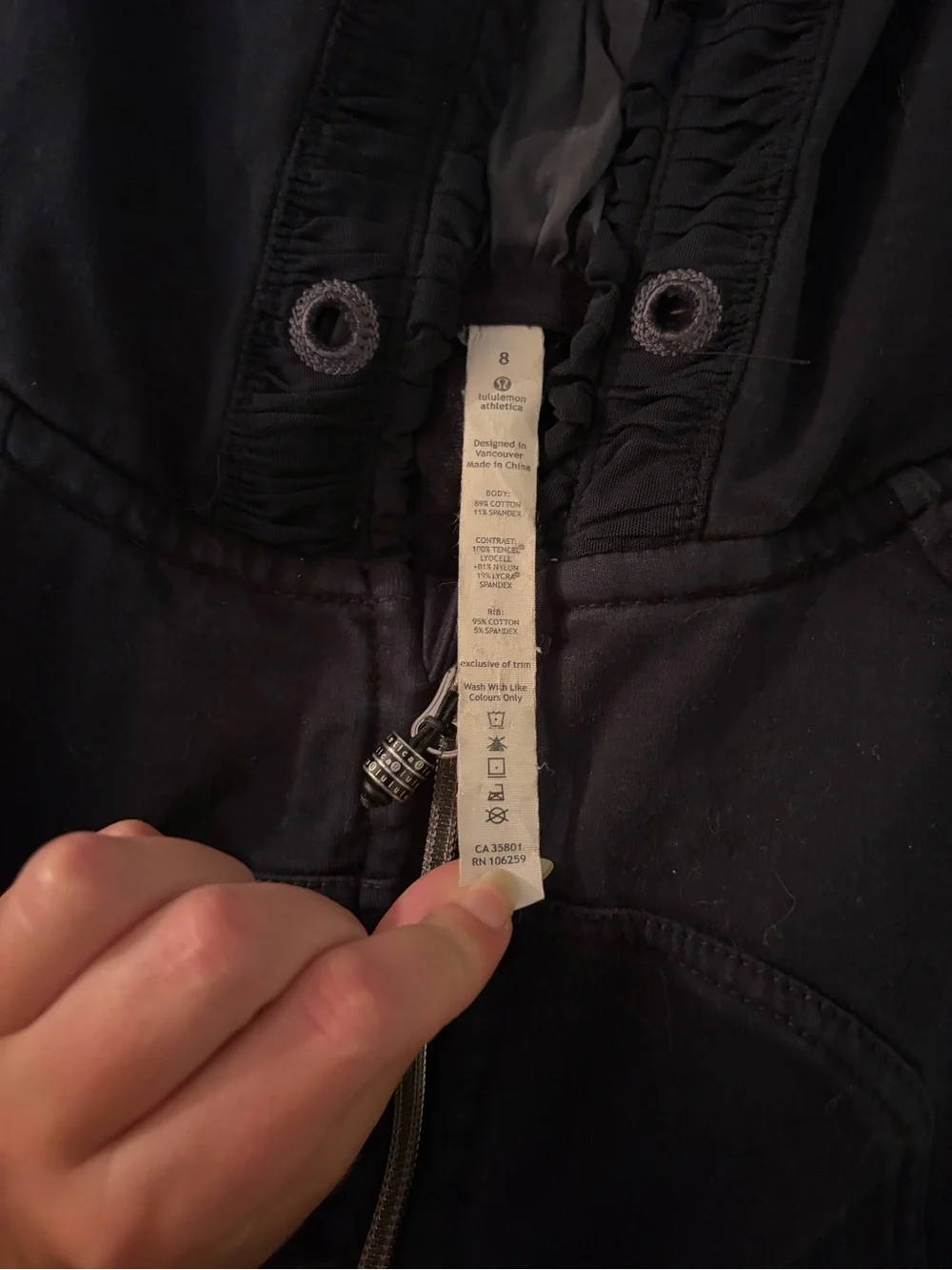 Lululemon align zip up